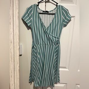 Stretchy striped dress